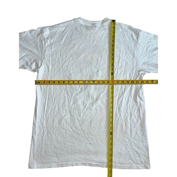 Vintage 90s Warner Bros Looney Tunes Dental Team T Shirt XL White Rare - Picture 5 of 5